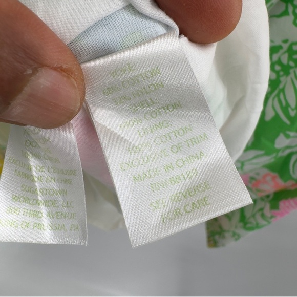 Lilly Pulitzer Raegan green dress size 4 - Picture 10 of 12